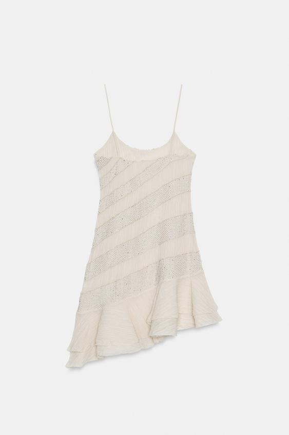 Robe nuisette à perles