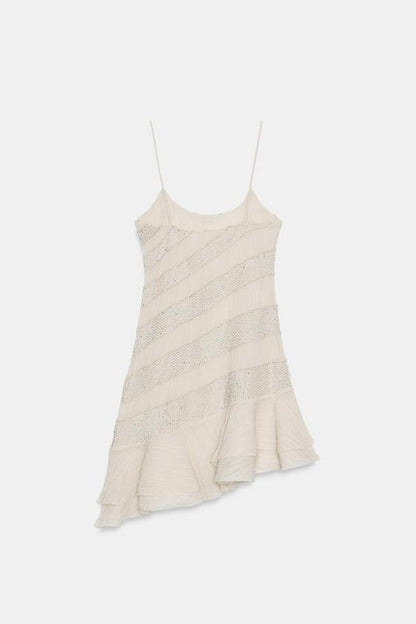 Robe nuisette à perles