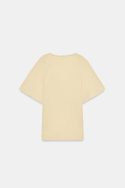 Top fluide à décolleté en V