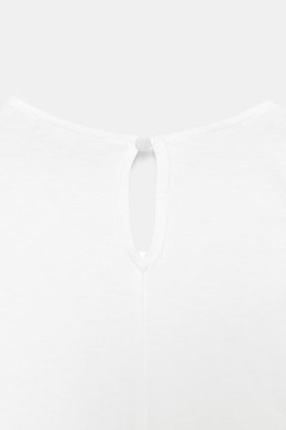 Top en dentelle sans manches