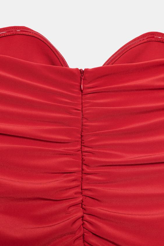 Robe longue drapée