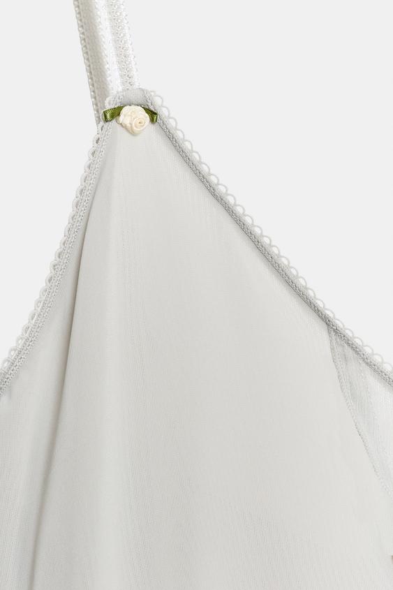 Robe midi contrastée