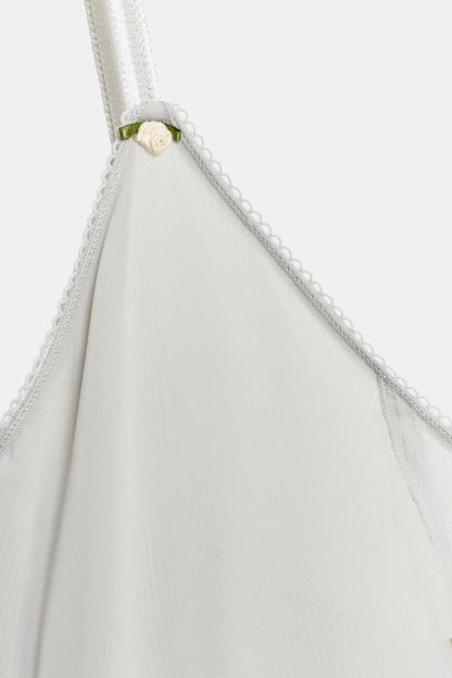 Robe midi contrastée