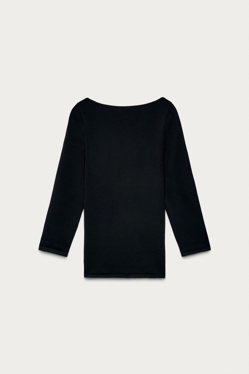 Top sans coutures Marisa Berenson x Zara