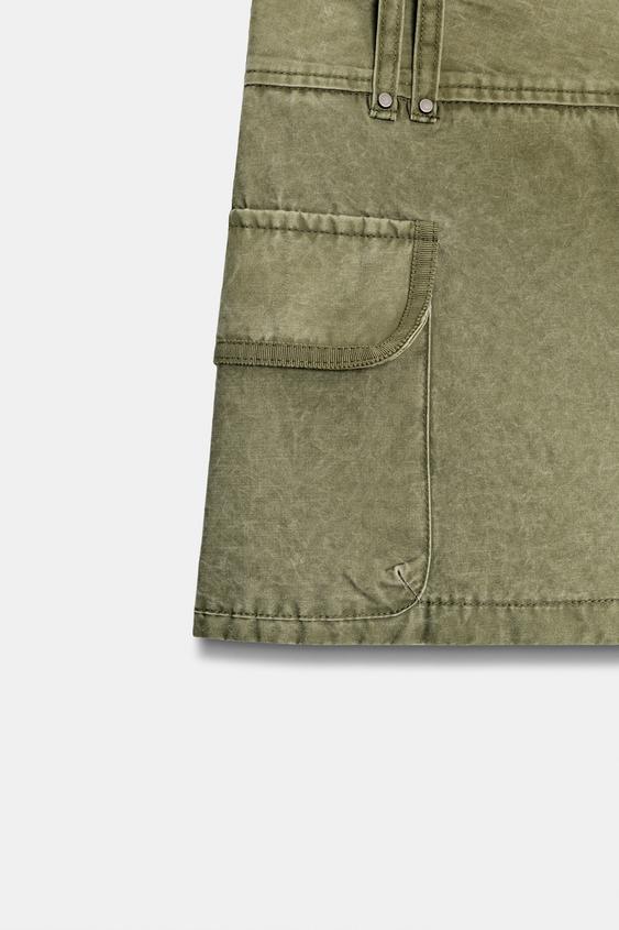 Jupe-culotte à poches