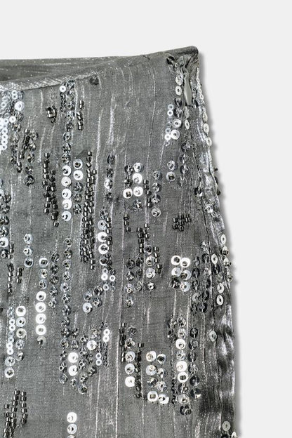 Short mini à sequins