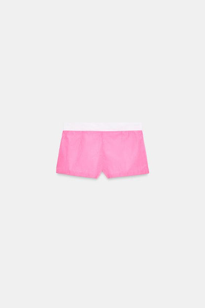 Short en nylon à cordons