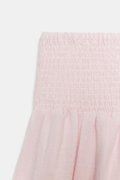 Pantalon baggy à taille élastique