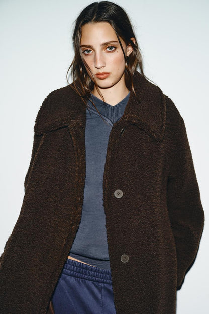 Manteau sherpa