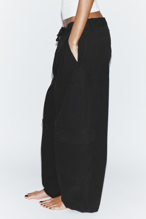 Pantalon cargo oversize