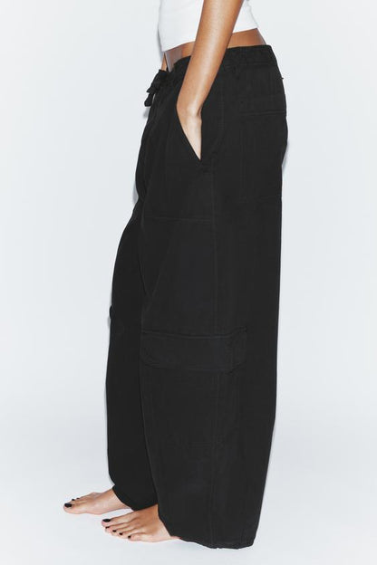Pantalon cargo oversize
