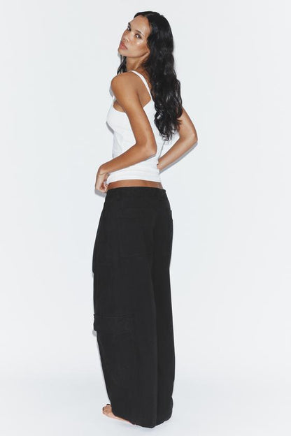 Pantalon cargo oversize