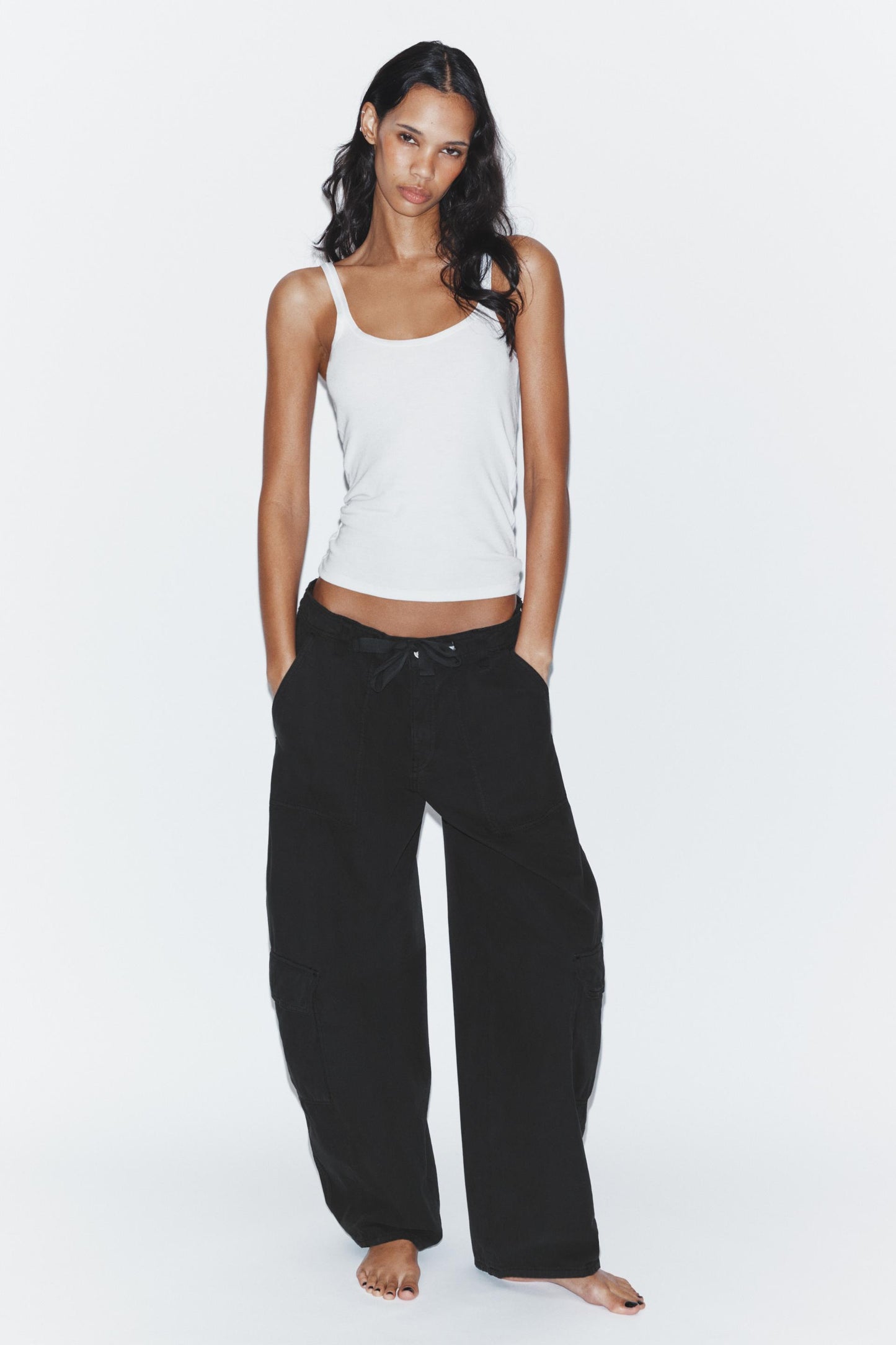 Pantalon cargo oversize