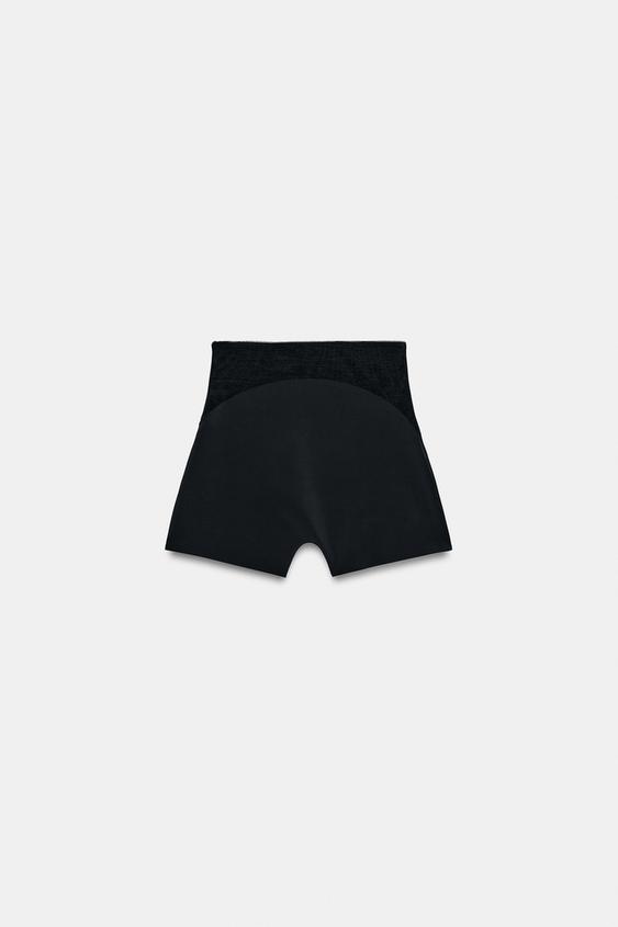 Short contrasté en polyamide