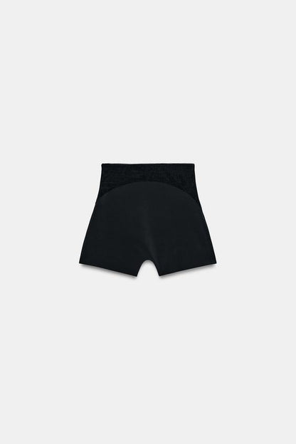 Short contrasté en polyamide