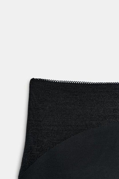 Short contrasté en polyamide