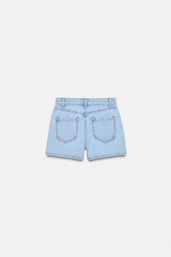 Jupe-culotte Z1975 en denim croisée