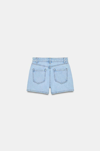 Jupe-culotte Z1975 en denim croisée