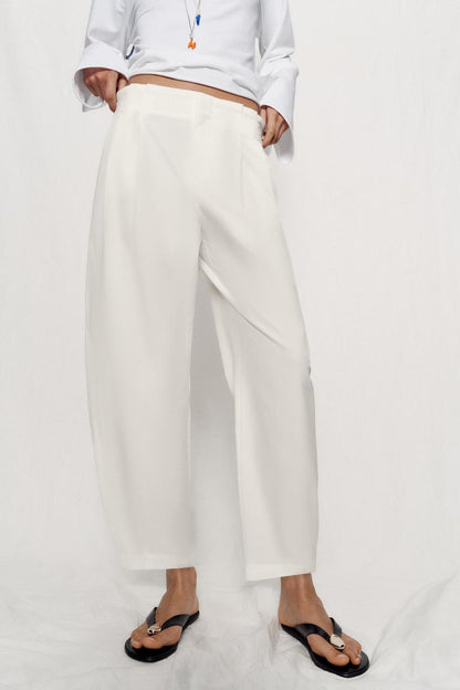 Pantalon paperbag ballon