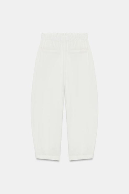 Pantalon paperbag ballon