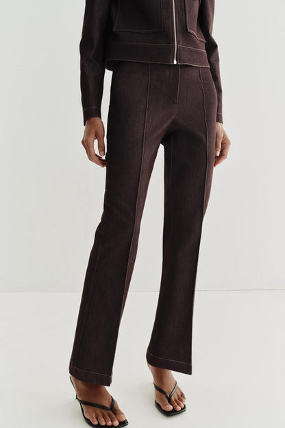 Pantalon coupe évasée