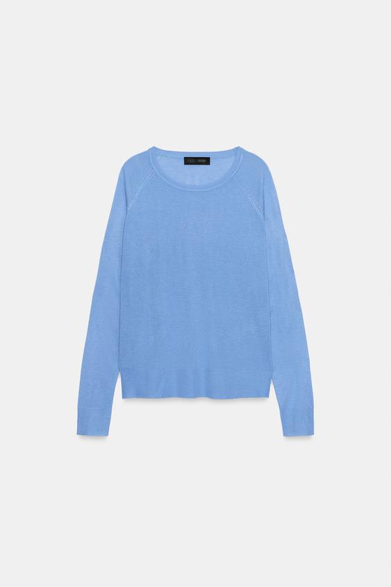 Pull basique en maille fine