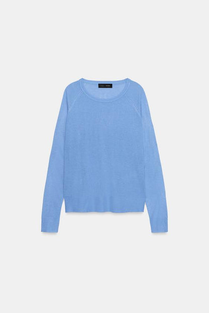 Pull basique en maille fine