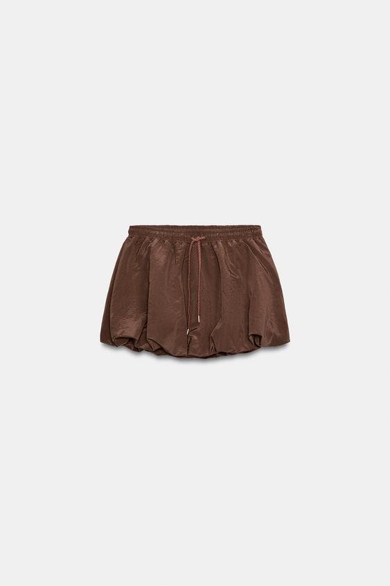 Jupe-culotte ballon