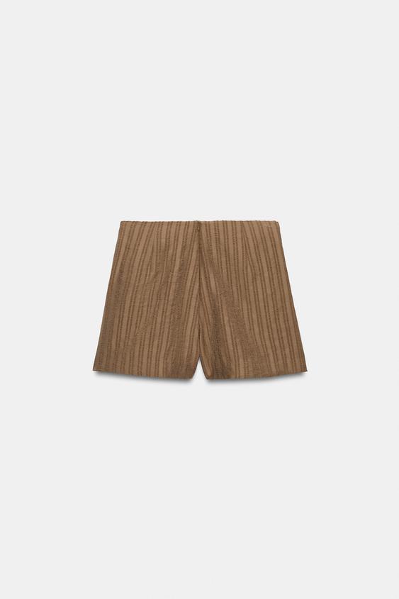 Jupe-culotte avec nœud à perles