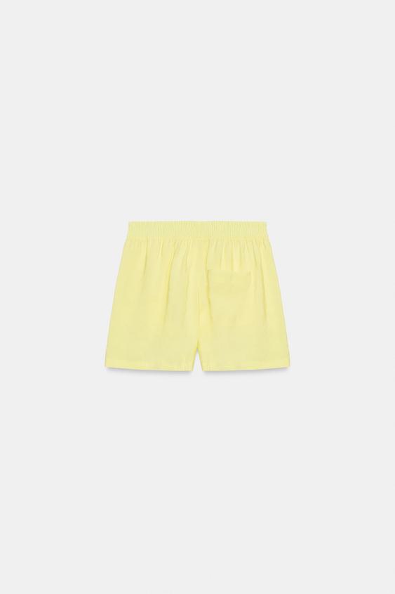 Short fluide à taille élastique