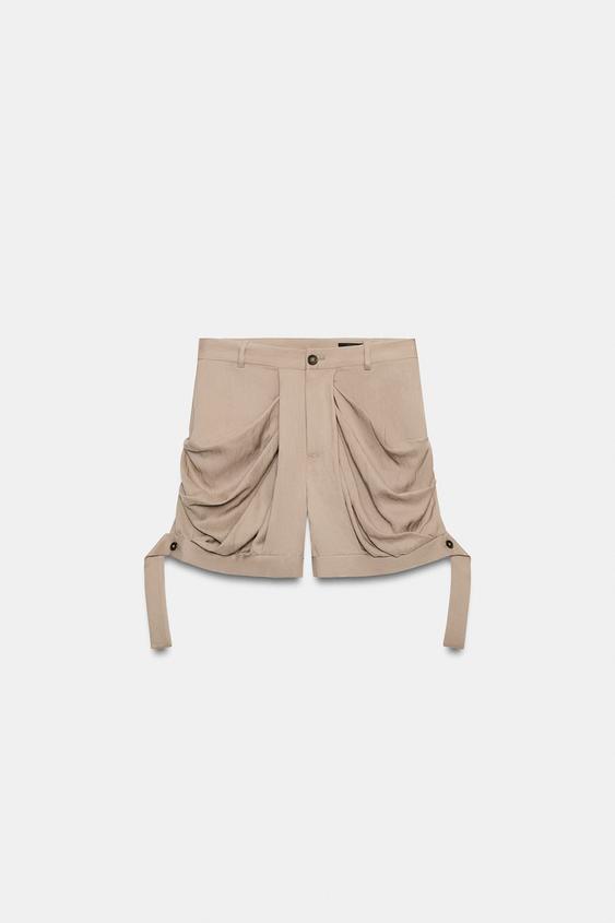 Short fluide à plis ZW Collection