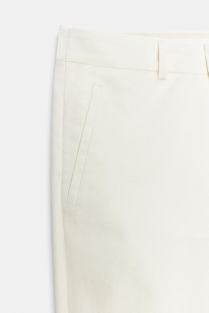 Pantalon à plis sur le devant ZW Collection