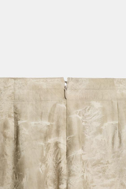 Pantalon à jambe large en jacquard ZW Collection