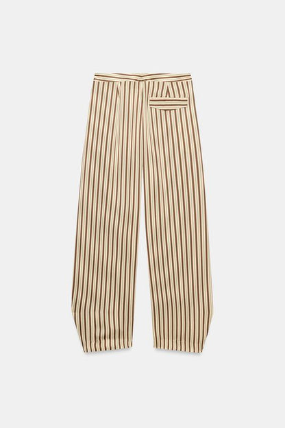 Pantalon coupe ballon à rayures ZW Collection