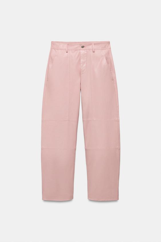Pantalon 100 % cuir ZW Collection Édition limitée