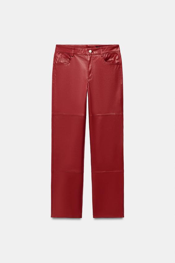 Pantalon 100 % cuir ZW Collection Édition limitée