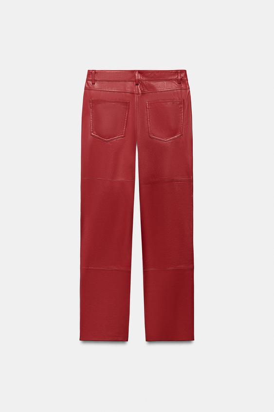 Pantalon 100 % cuir ZW Collection Édition limitée