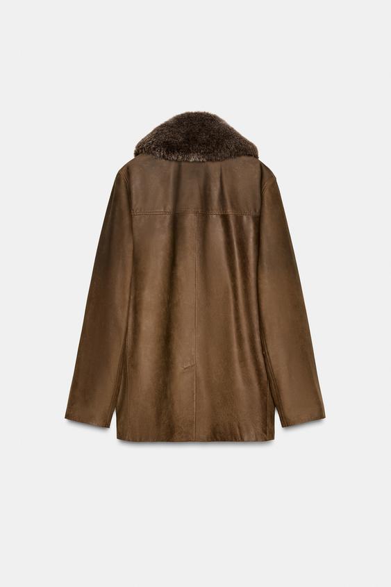 Veste en cuir ZW Collection Édition limitée
