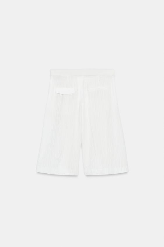 Bermuda long avec ceinture ZW Collection