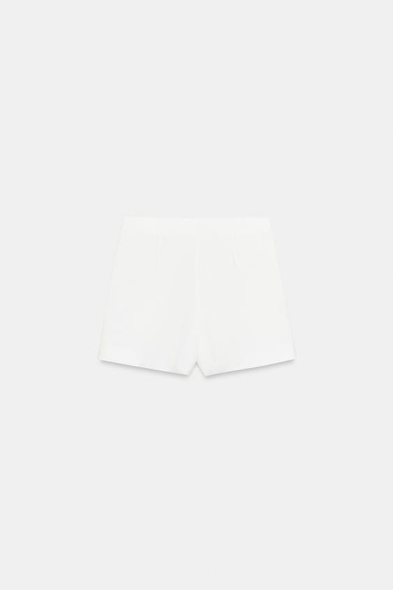 Jupe-culotte asymétrique à application décorative
