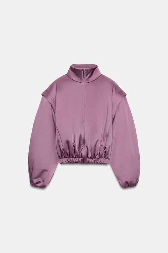 Veste matelassée à épaules marquées