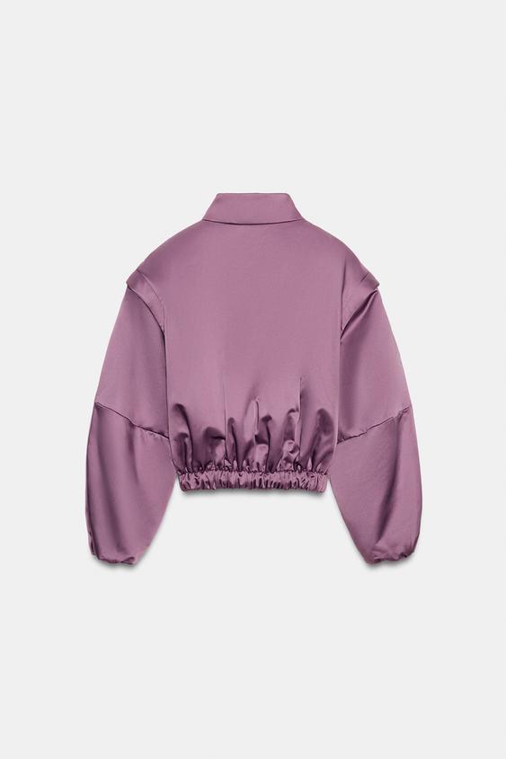 Veste matelassée à épaules marquées