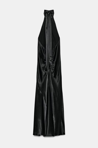 Robe dos-nu satinée ZW Collection