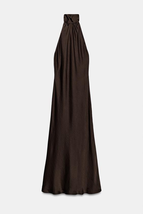 Robe dos-nu satinée ZW Collection