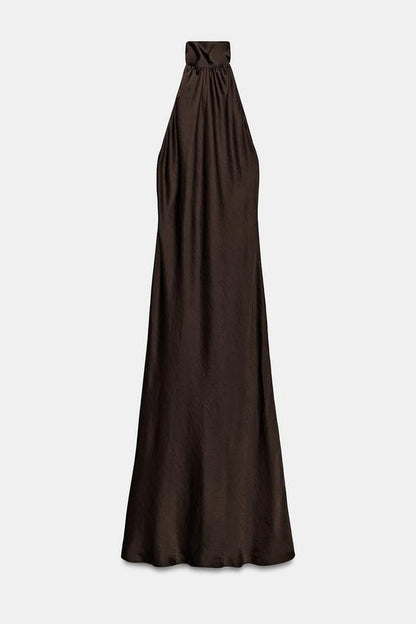 Robe dos-nu satinée ZW Collection