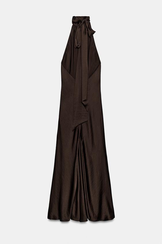 Robe dos-nu satinée ZW Collection