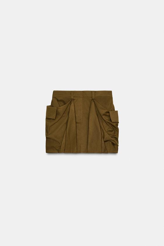 Jupe courte cargo ZW Collection