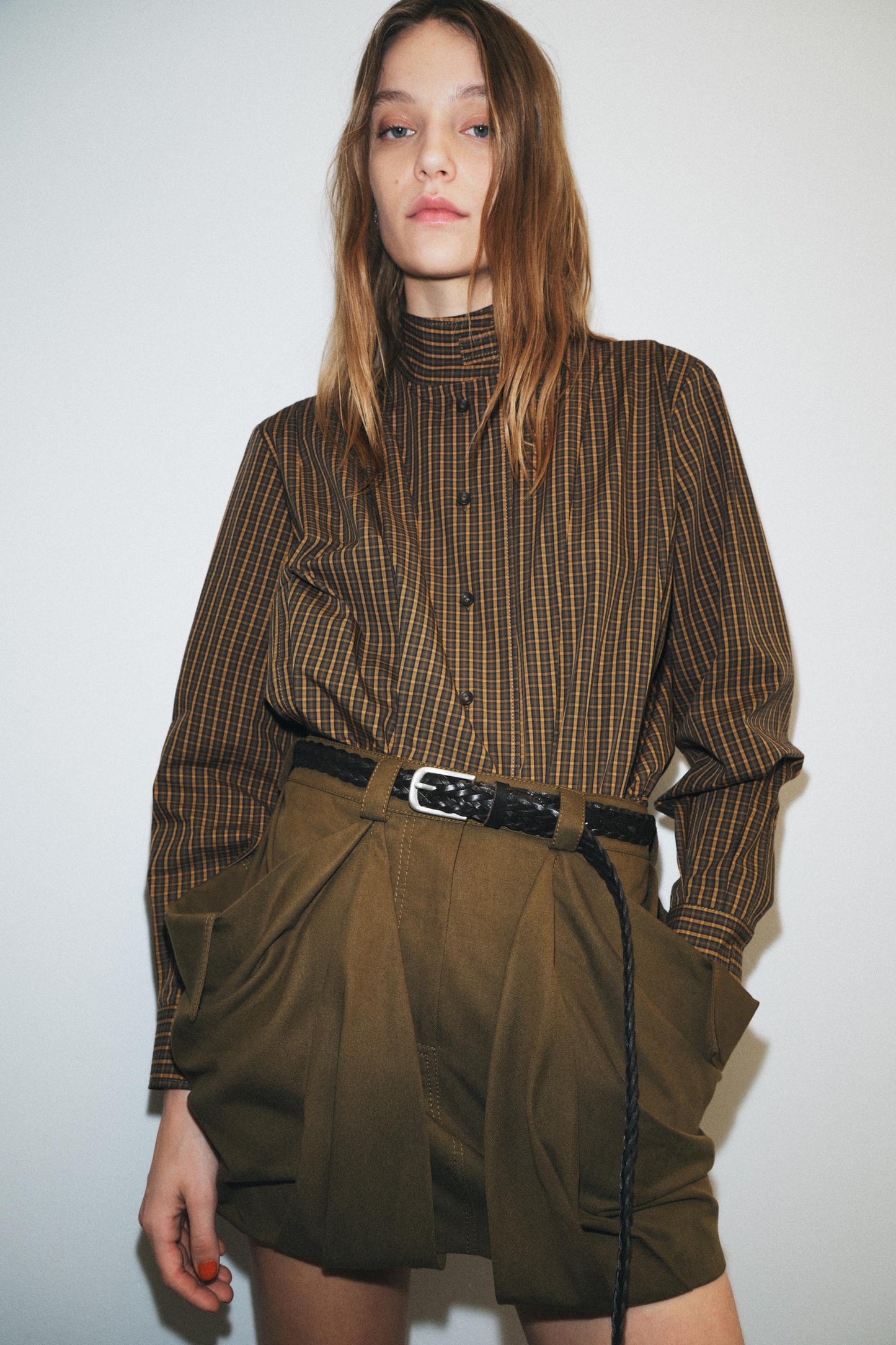 Jupe courte cargo ZW Collection