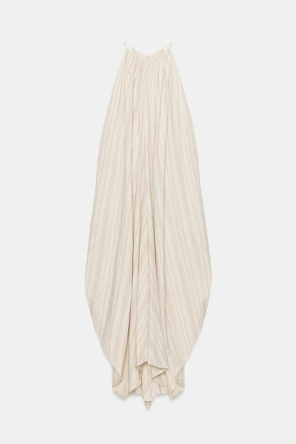 Robe dos-nu en lin ZW Collection