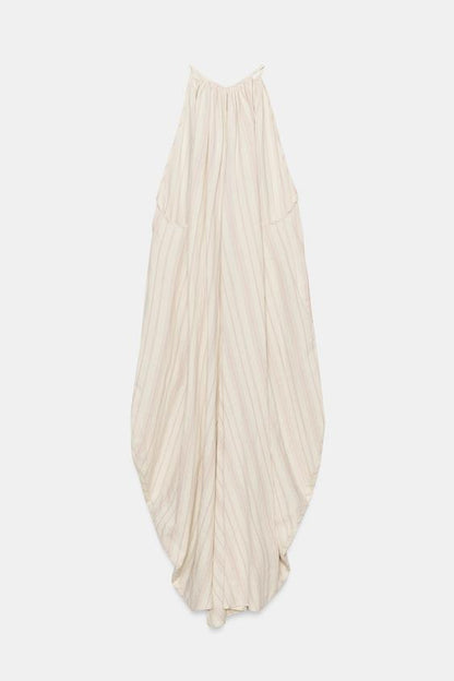 Robe dos-nu en lin ZW Collection